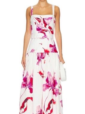 nicholas the label arella polka dot silk halterneck maxi dress NICHOLAS | Dresses | Nicholas The Label Arella Polka Dot Silk Halterneck Maxi Dress